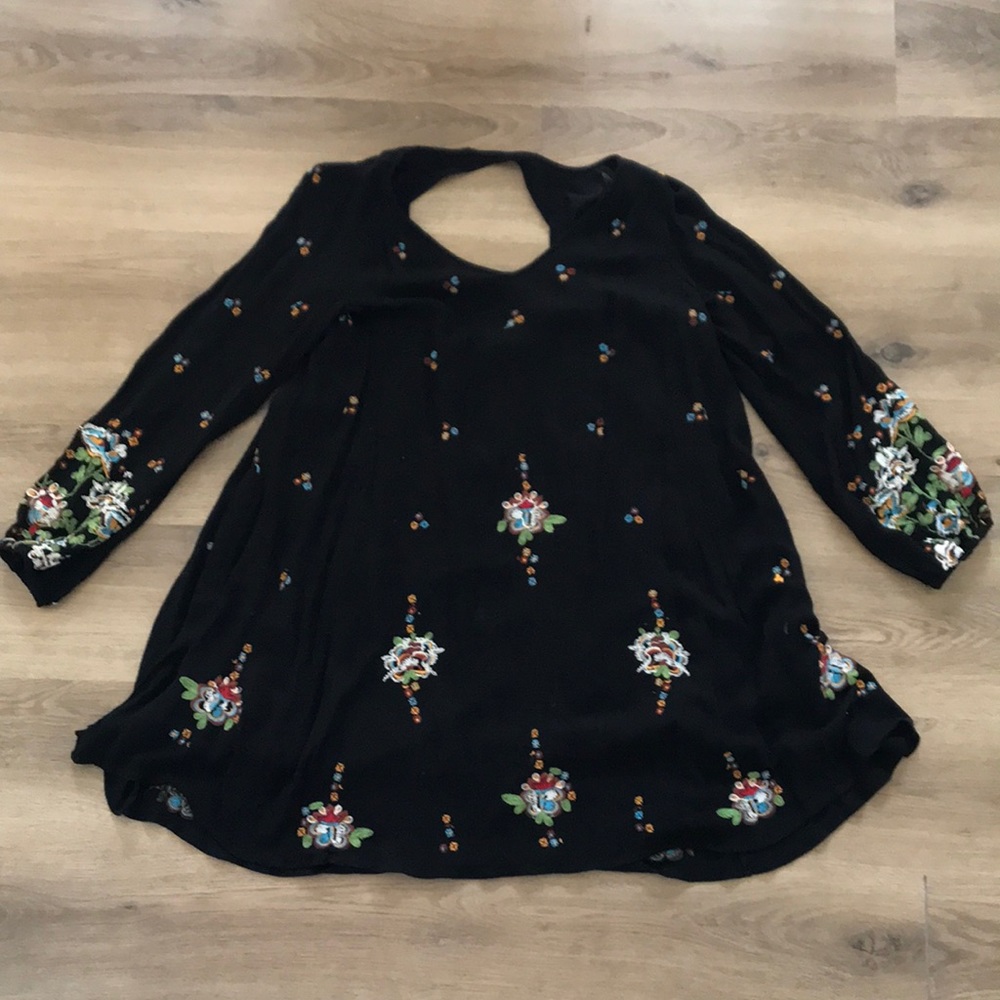 FREE PEOPLE lined embroidery dress - Picture 2 of 5